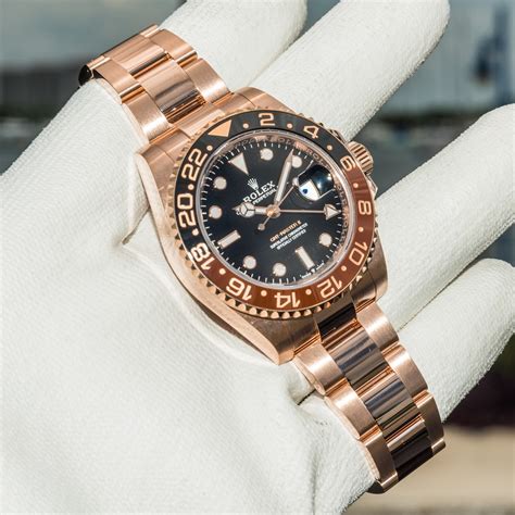 rolex rose gold gmt 11|rolex rose gold price.